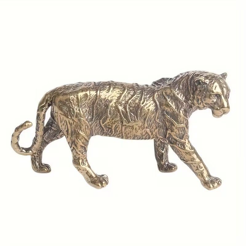 Statuette: Tiger aus Messing  - Vintage Deko – Nuovo (secondo la descrizione) da Uerkheim venduto da Justi.y 5