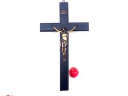 Kruzifix Kreuz Holz Metall Jesus Antik Vintage