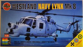 AIRFIX 03063 WESTLAND NAVY LYNX Mk8 PLASTIKBAUSATZ 1:72 NOS