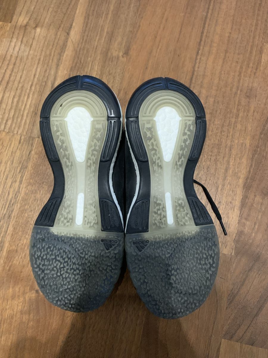 Adidas Herrenschuhe: Hallenturnschuhe, Grösse 38 2/3, Grau/Schwarz – Gebraucht aus Aarwangen von ChristineHoKa 3