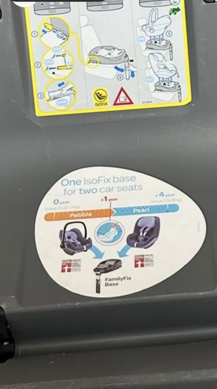 Maxi-Cosi Seggiolini per auto: Isofix – Usato da Langnau am Albis venduto da ins_k9mm 1