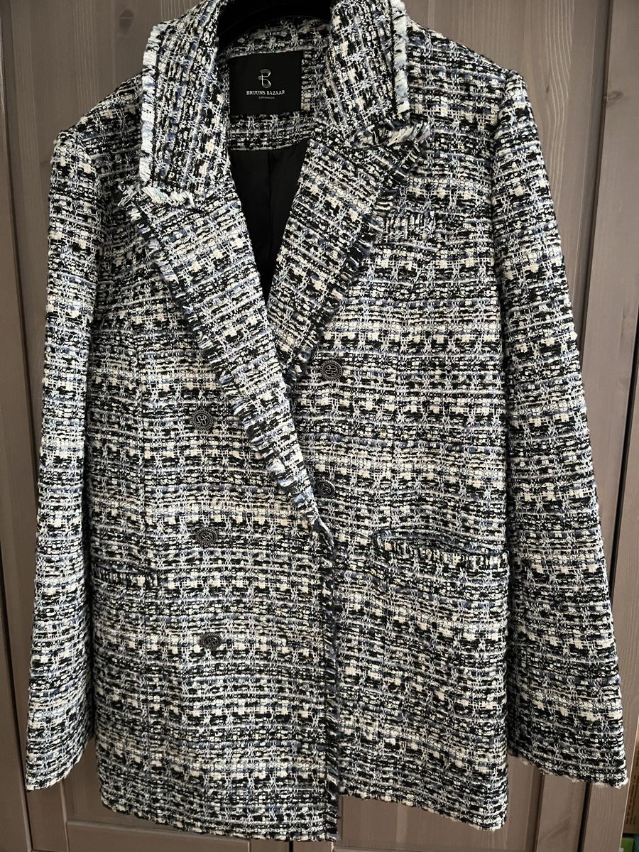 Giacche: Blazer tweed Bruuns Bazaar neuf - taille 40 – Nuovo (secondo la descrizione) da Lausanne venduto da Cupcake.vanille 9