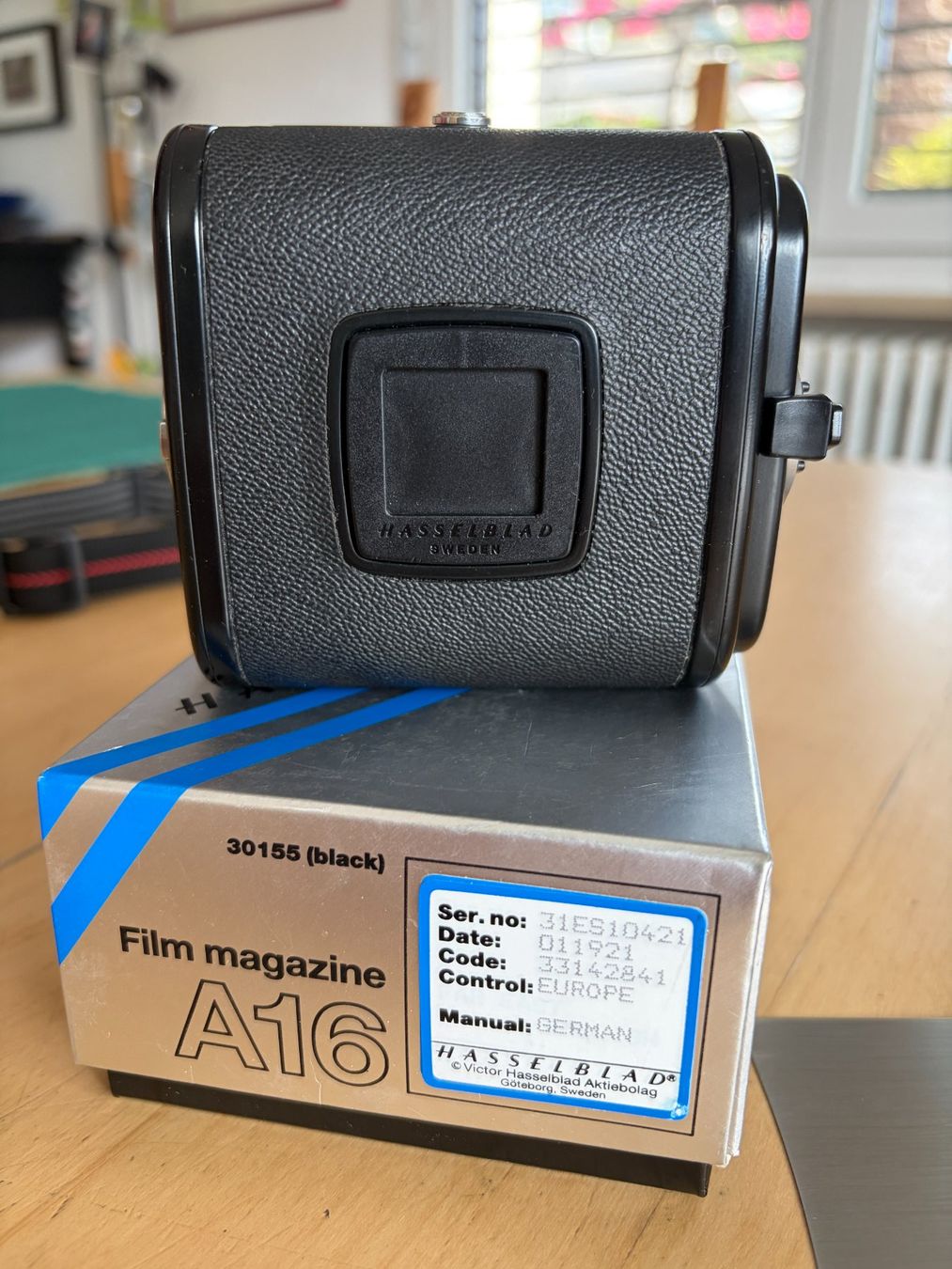 Hasselblad Kamera: Hasselblad A16 Film Back – Gebraucht aus Cugnasco von malbeats666 1