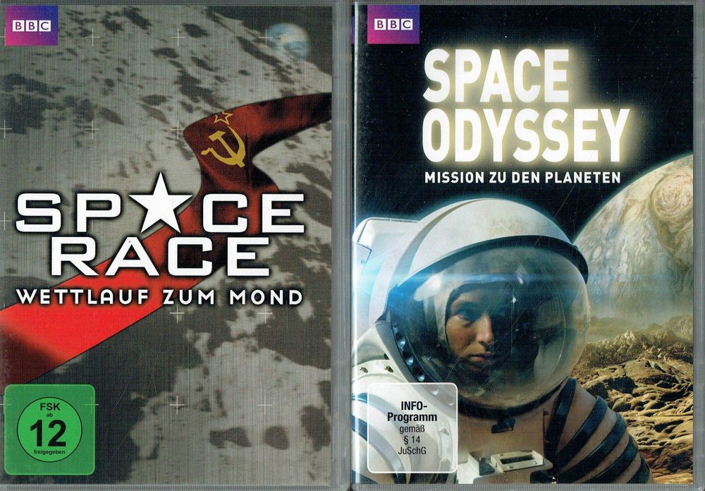 2 DVD Space Race / Space Odyssey | Kaufen auf Ricardo
