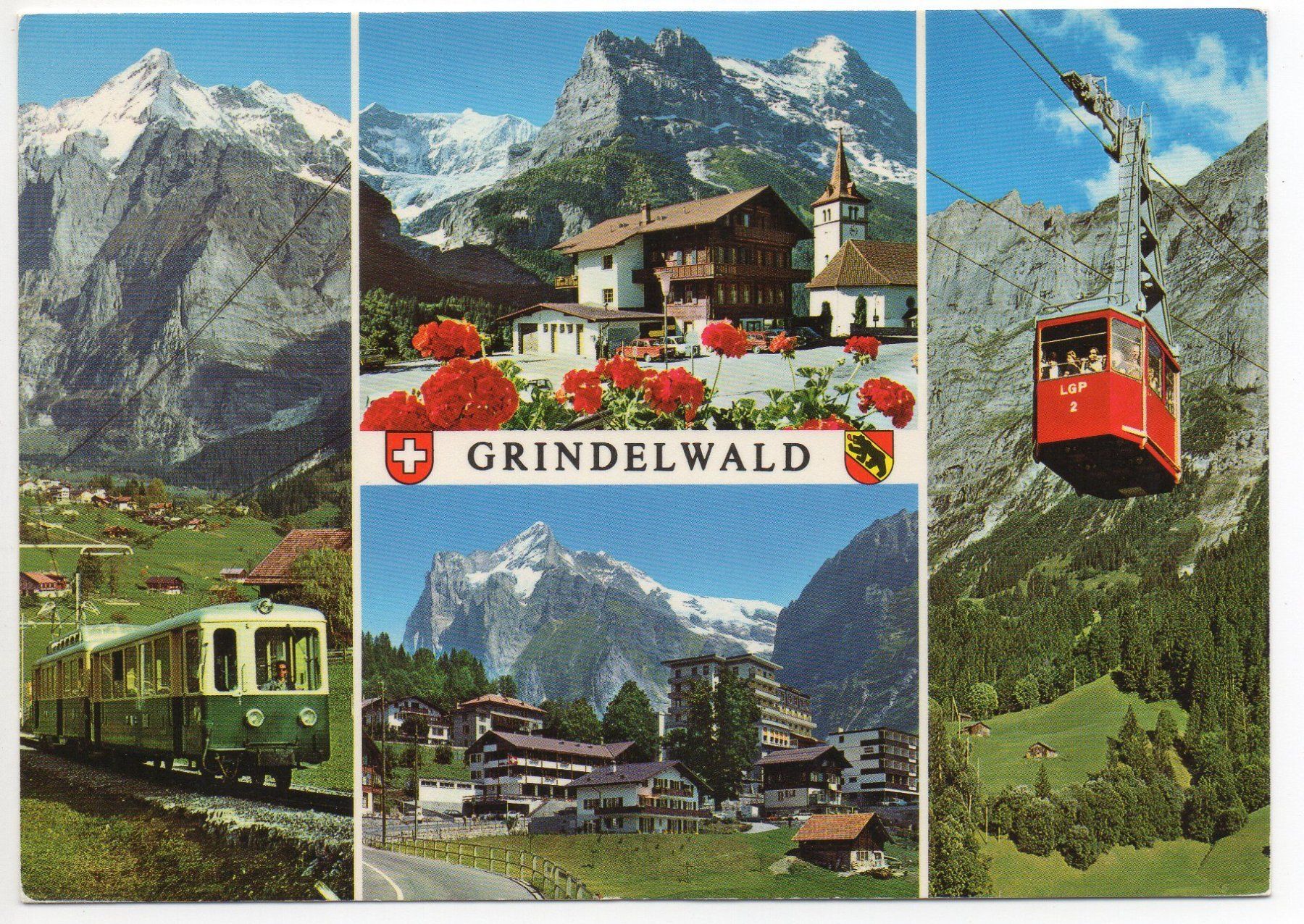 Cartes postales: GRINDELWALD Bahn und Luftseilbahn – Neuf (Voir description) à Jona par philajona