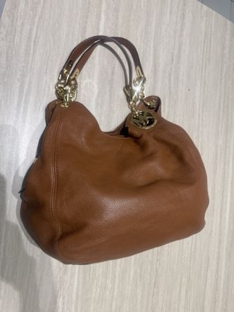 Michael Kors Tasche braun Leder gut erhalten