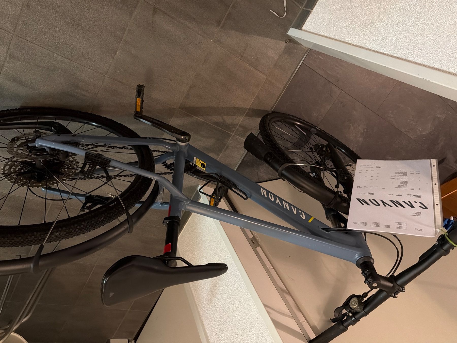 Canyon Biciclette: Canyon Pathlite 5, Grösse XS, blau – Usato da Morgarten venduto da elabaumann_ch 9