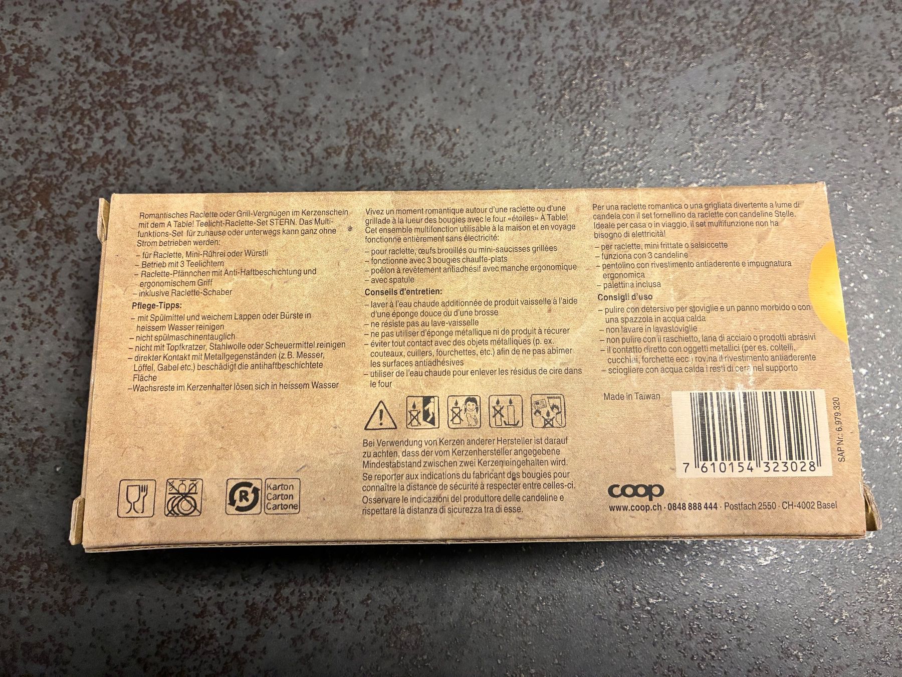 Elettrodomestici da cucina: Raclette Gerät / Teelicht / Kuhn Rikon – Nuovo e nell'imballaggio originale da Horw venduto da adler65 2