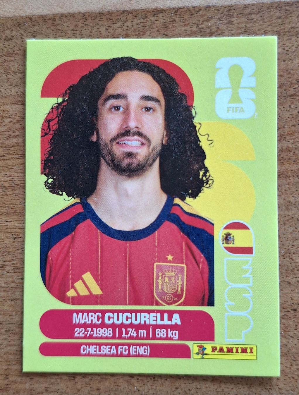 Panini Sammelbilder & Trading cards: Panini Marc Cucurella ESP 8 – Neu (gemäss Beschreibung) aus Romanens von Crocette