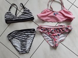 2x Bikini Grösse 122/128