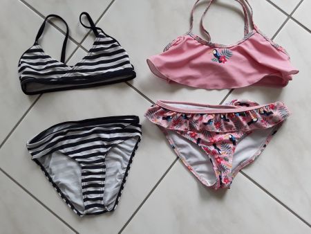 2x Bikini Grösse 122/128