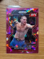 Panini Prizm UFC Sean Strickland Rookie Pink Cracked Ice
