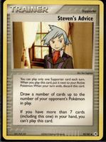 Steven’s Advice EX Hidden Legends 92/101 Pokemon EN