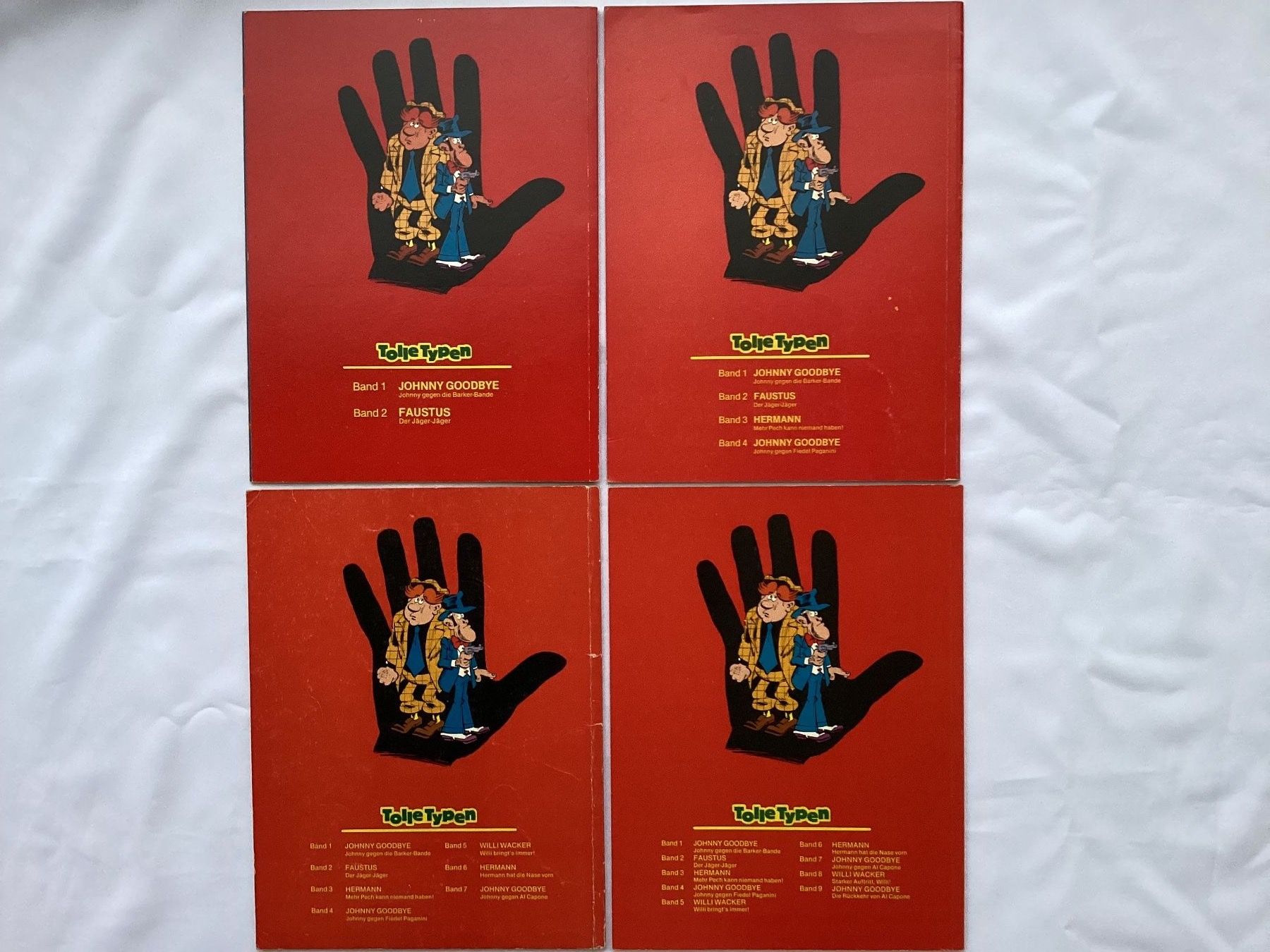 Fumetti: Tolle Typen 1 , 4 , 7 , 9 - Gratis Versand ! – Usato da Luzern venduto da ron_35 9