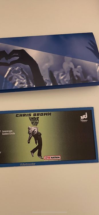 Zu Verkaufen !! Chris Brown Tickets für Brüssel orders