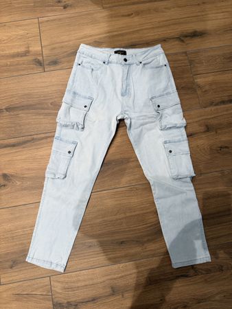 Jeans Herren hellblau Siksilk Grösse M neu