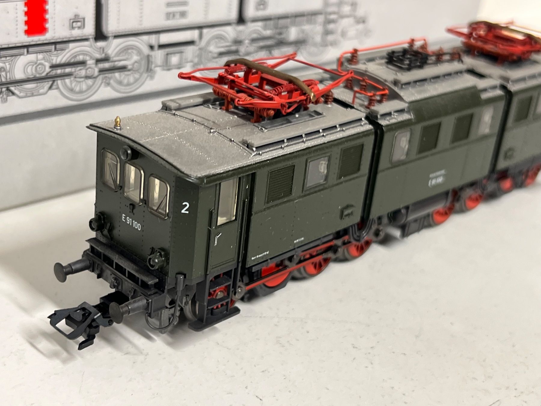 Märklin Trains électriques: Märklin 39195 BR E 91 Digital Sound – Neuf (Voir description) à Neuenhof par ludovicco 5