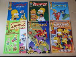 Sammlung Simpsons Comics