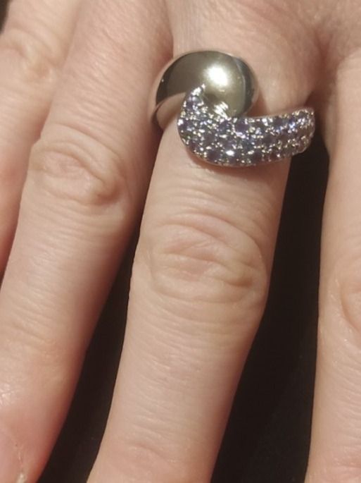Ringe: Schönen Ring 925 mit kleinem Steinen – Gebraucht aus Zürich von Hamaster 6