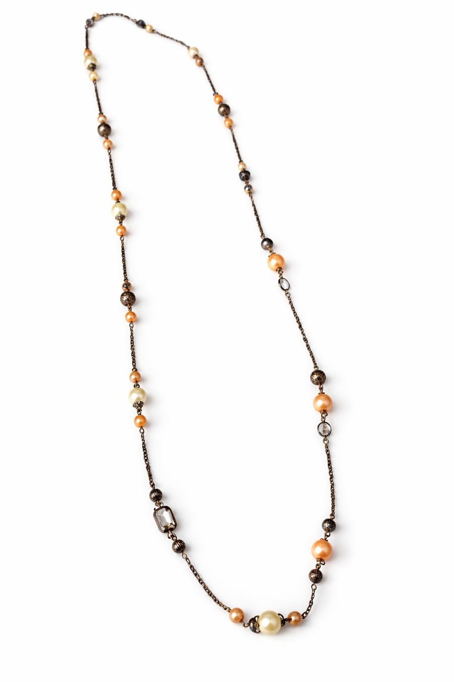 Catenine: Perlenkette Braun Gold Damen – Nuovo (secondo la descrizione) da Fully venduto da VaneaSelection 1