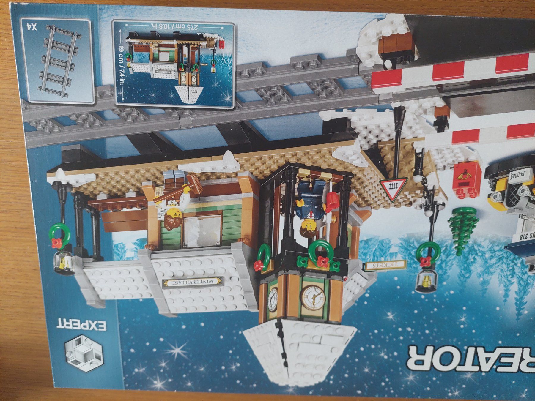 Lego Giocattoli: LEGO Creator Winter winterlicher Bahnhof mit Schnee 10259 – Nuovo e nell'imballaggio originale da Abtwil AG venduto da kidimagic1 3