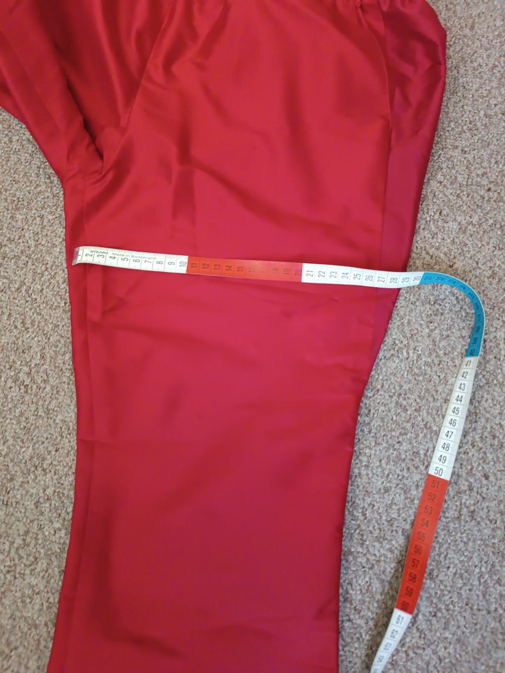 Hosen: Seidenhose Capri Damen Rot – Neu (gemäss Beschreibung) aus Horn von sonjamenzi 4