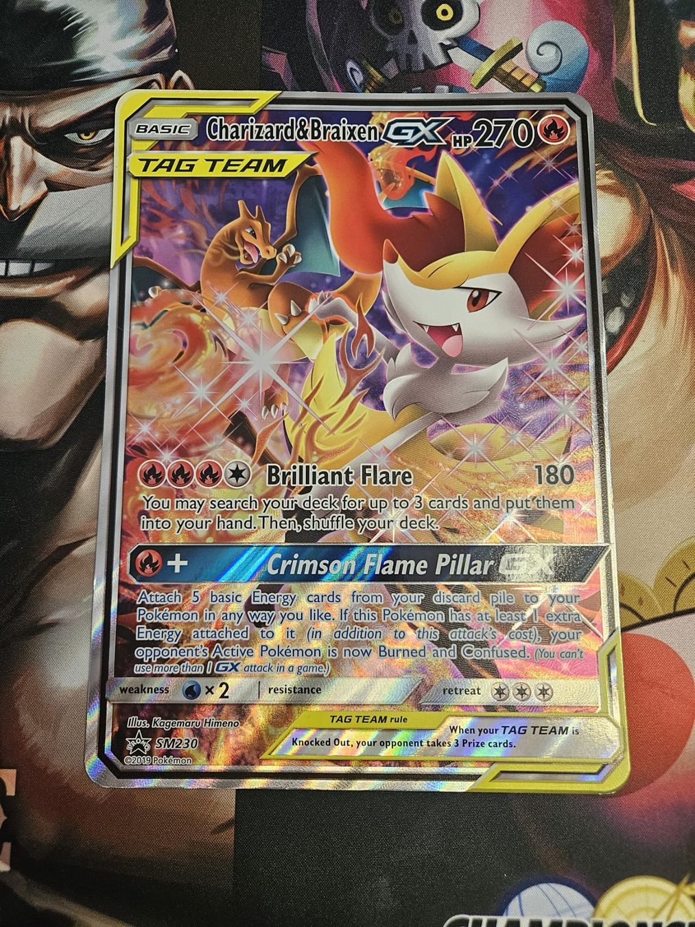 Pokémon Cartes à collectionner: Pokemon TCG Charizard e Braixen Giga Card ENG – D'occasion à Lugano par NICKSTORE