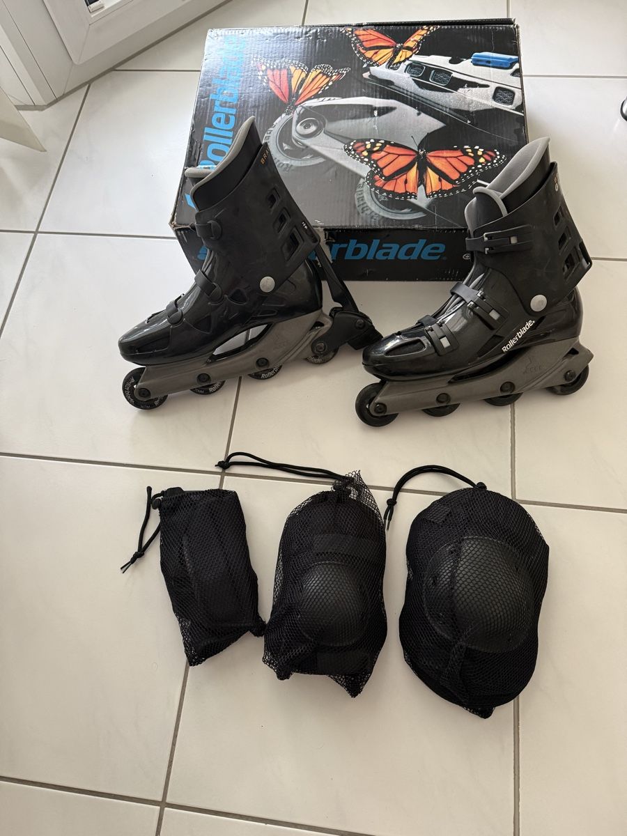 Inline-Skating & Rollschuhe: Rollerblade Gr. 29.5 = ca. Gr. 43 – Gebraucht aus Grafstal von Alissia99 1