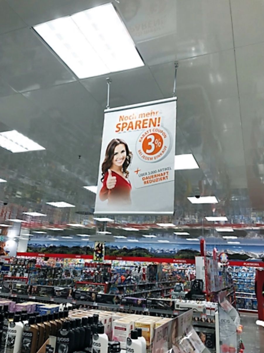 Supporti a parete: posten neue Klemmschienen Postersnapper, Aluminium, – Nuovo (secondo la descrizione) da Necker venduto da liq24