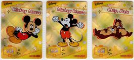 3 japanische Disney - Mickey and Friends - Hologramm Karten