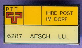 PTT  Ihre Post   6287 AESCH