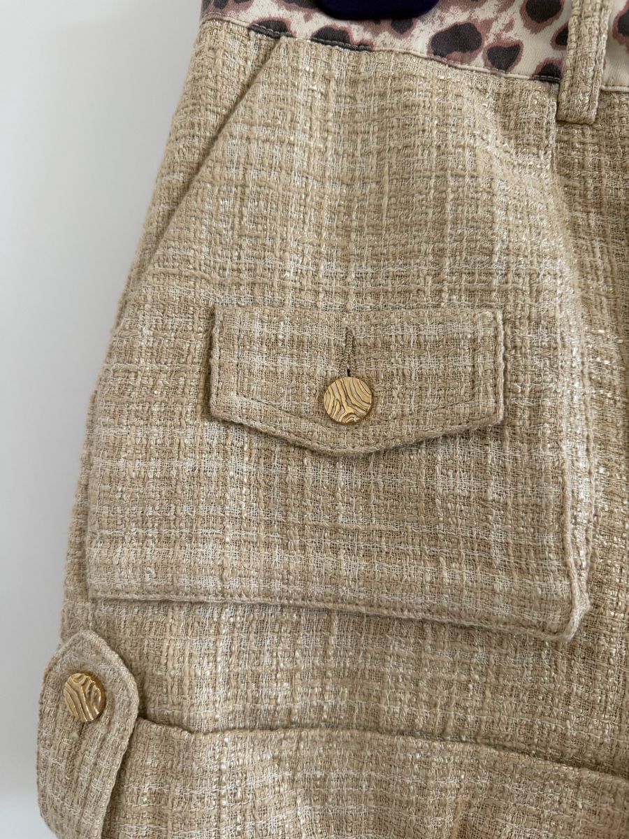 Roberto Cavalli Pantalons: Class Roberto Cavalli Shorts beige – D'occasion à Zürich par ana.vla 2