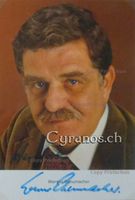 Werner Schumacher (1921-2004) Schauspieler - sign. Foto