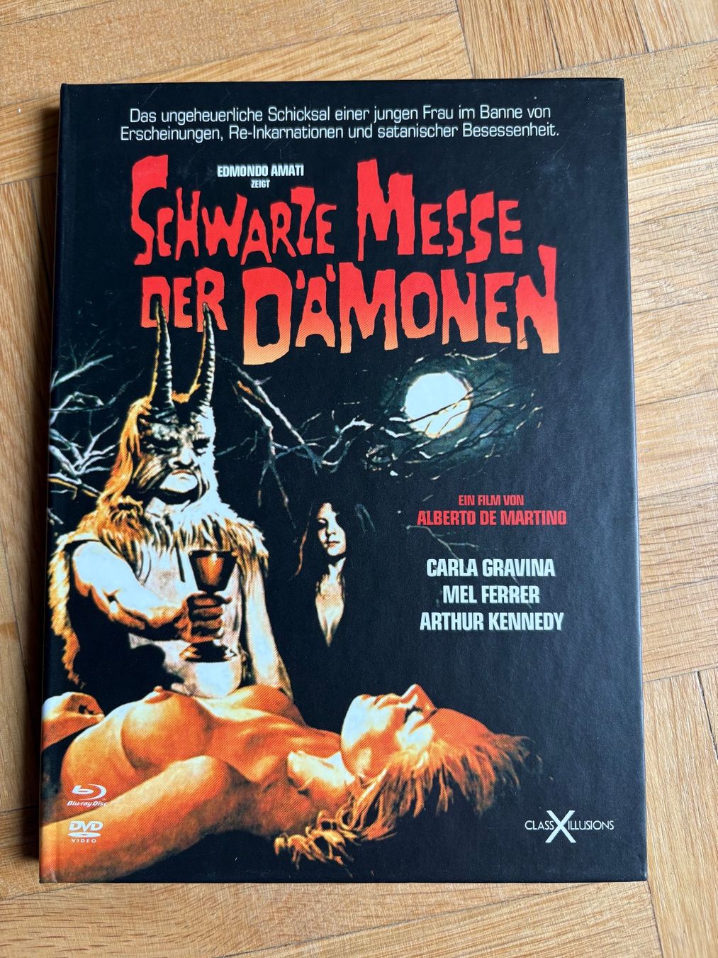 Tutti i DVDs: Schwarze Messe der Dämonen - Antichrist -Mediabook - Blu-ray – Nuovo (secondo la descrizione) da Zürich venduto da Malcom