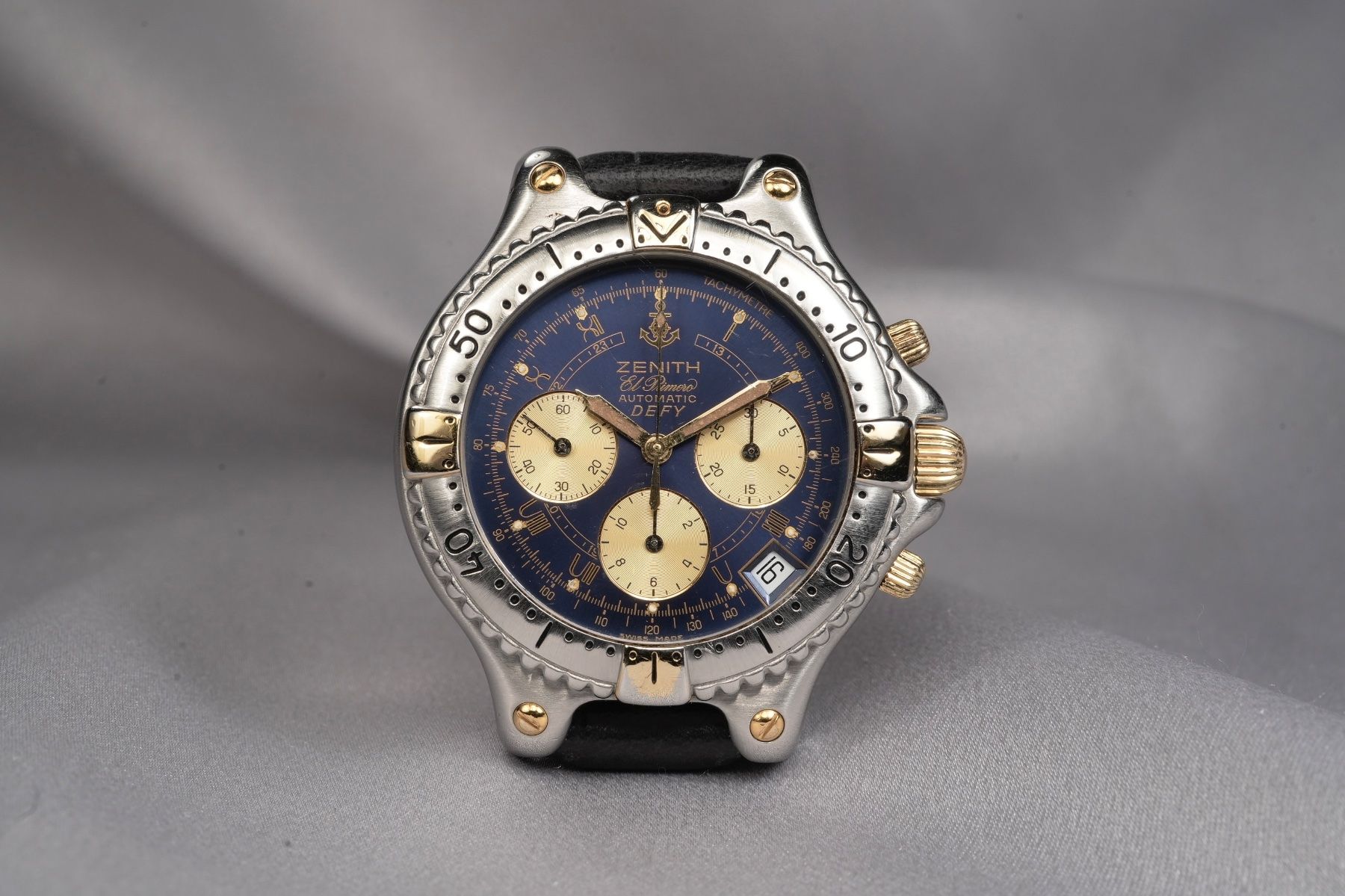 Zenith Orologi: Zenith - El Primero Defy Ref. 19.2000.400 Original 1990`s – Usato da Morcote venduto da chronoservice 1