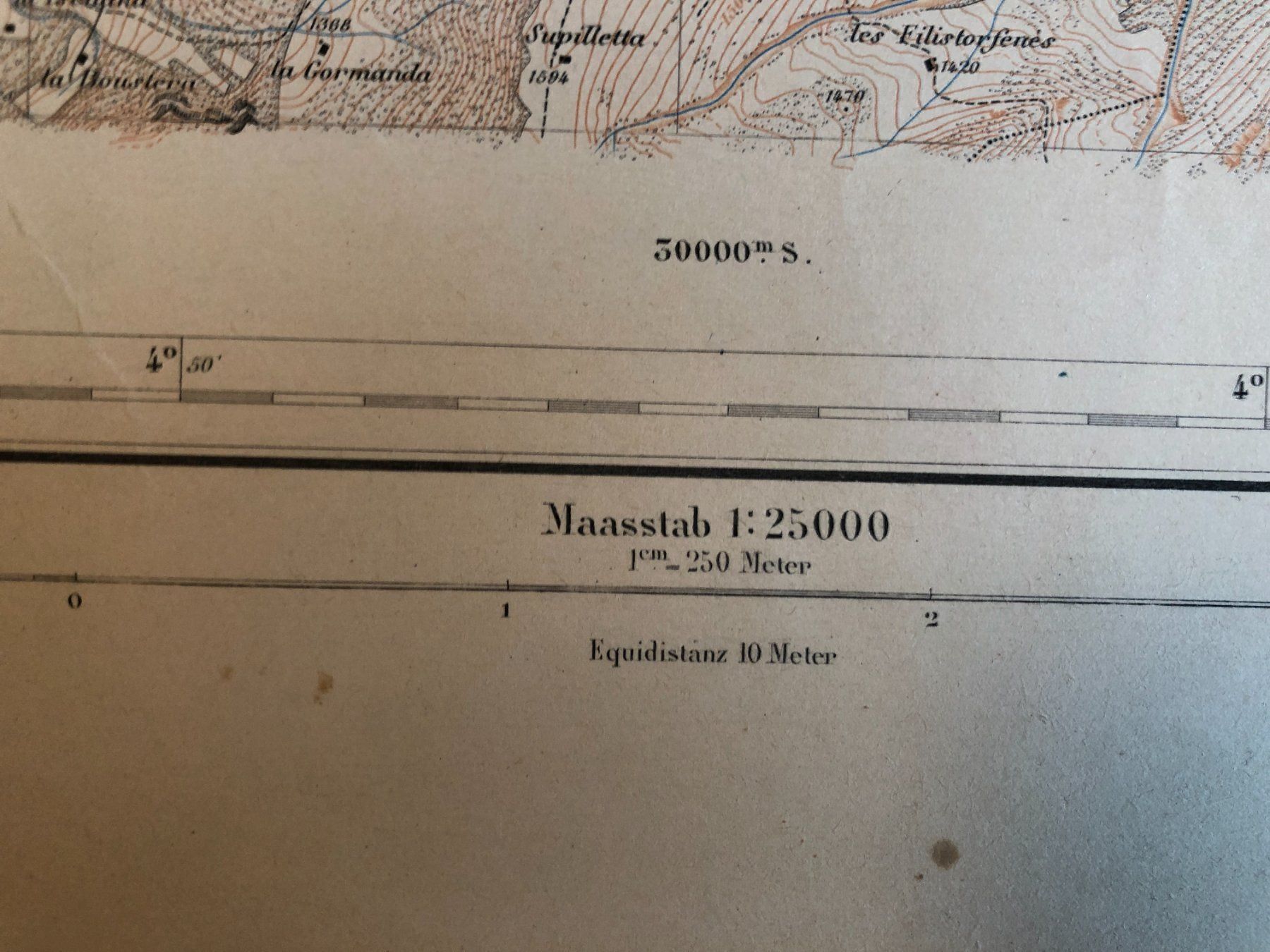 Cartine & Atlanti: Siegfriedatlas Bl. 347: La Roche – Usato da Zürich venduto da allp 6