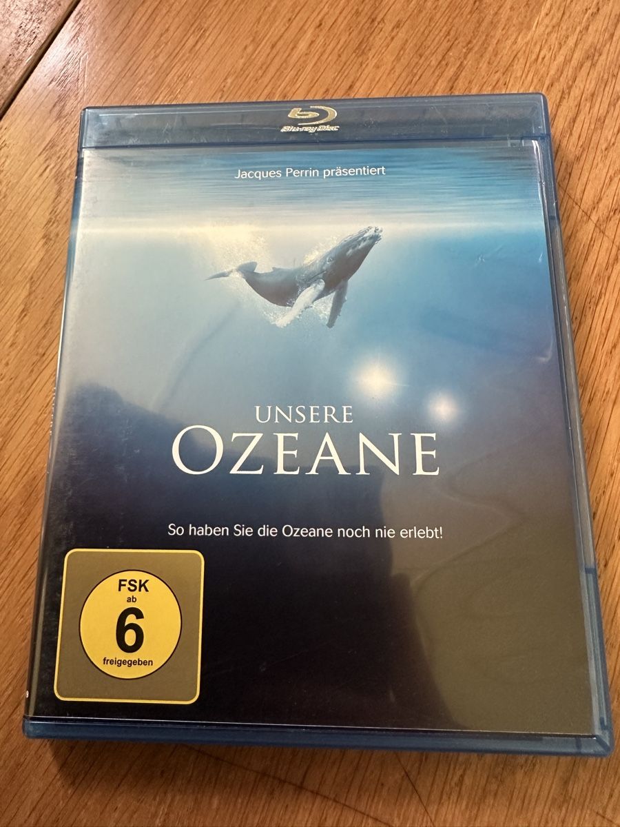 Tutti i DVDs: Unsere Ozeane Bluray Dokumentation – Usato da Benken ZH venduto da Audi-erich