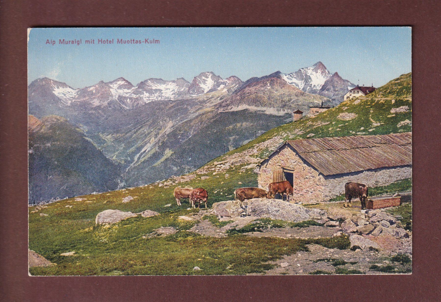 Ansichtskarten: ALP MURAIGL – Gebraucht aus Pully von nicecards-shop