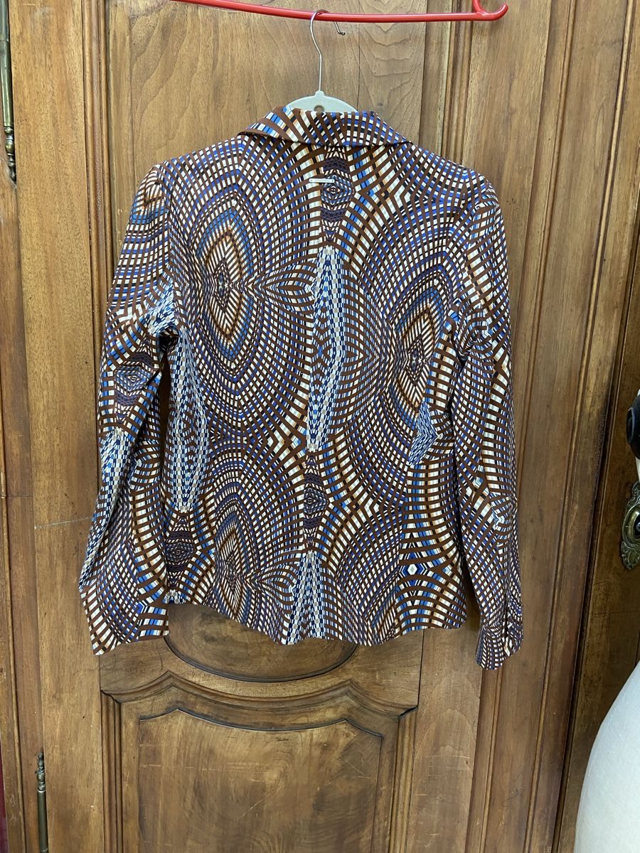 Giacche: Veste blazer Voodoo imprimé taille 38 superbe – Nuovo (secondo la descrizione) da St-Blaise venduto da Zobolo 1
