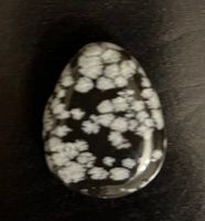 Schneeflockenobsidian Anhänger 3.5 x 2.5 x 1 cm