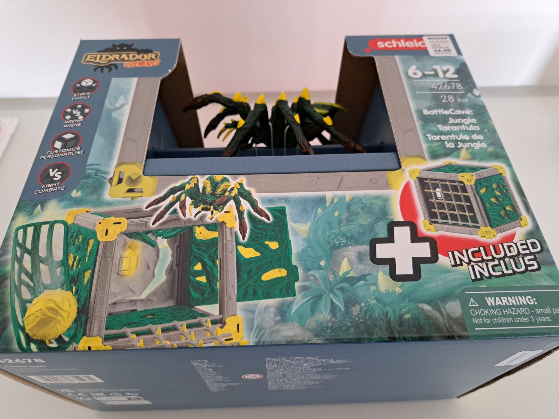 Schleich Spielzeuge: Schleich 42678 Eldrador   Dschungel Tarantel  Spinne  NEU – Neu und originalverpackt aus Langendorf von thesi246 2