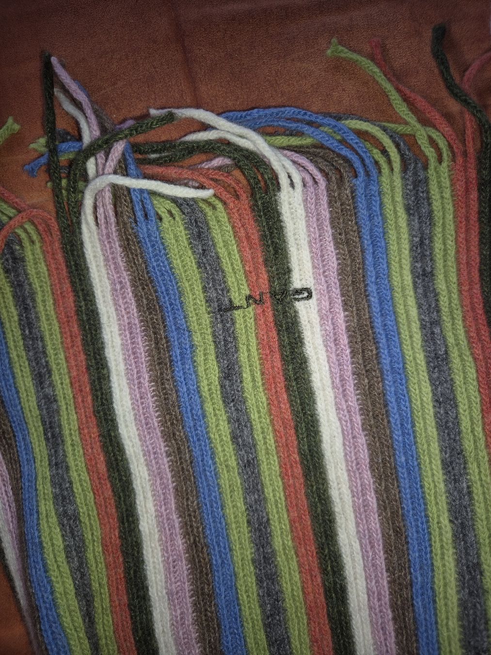 Gant Foulard & Sciarpe: Sciarpa GANT a righe multicolore lana  – Nuovo (secondo la descrizione) da Roveredo GR venduto da mar_8nzd 1