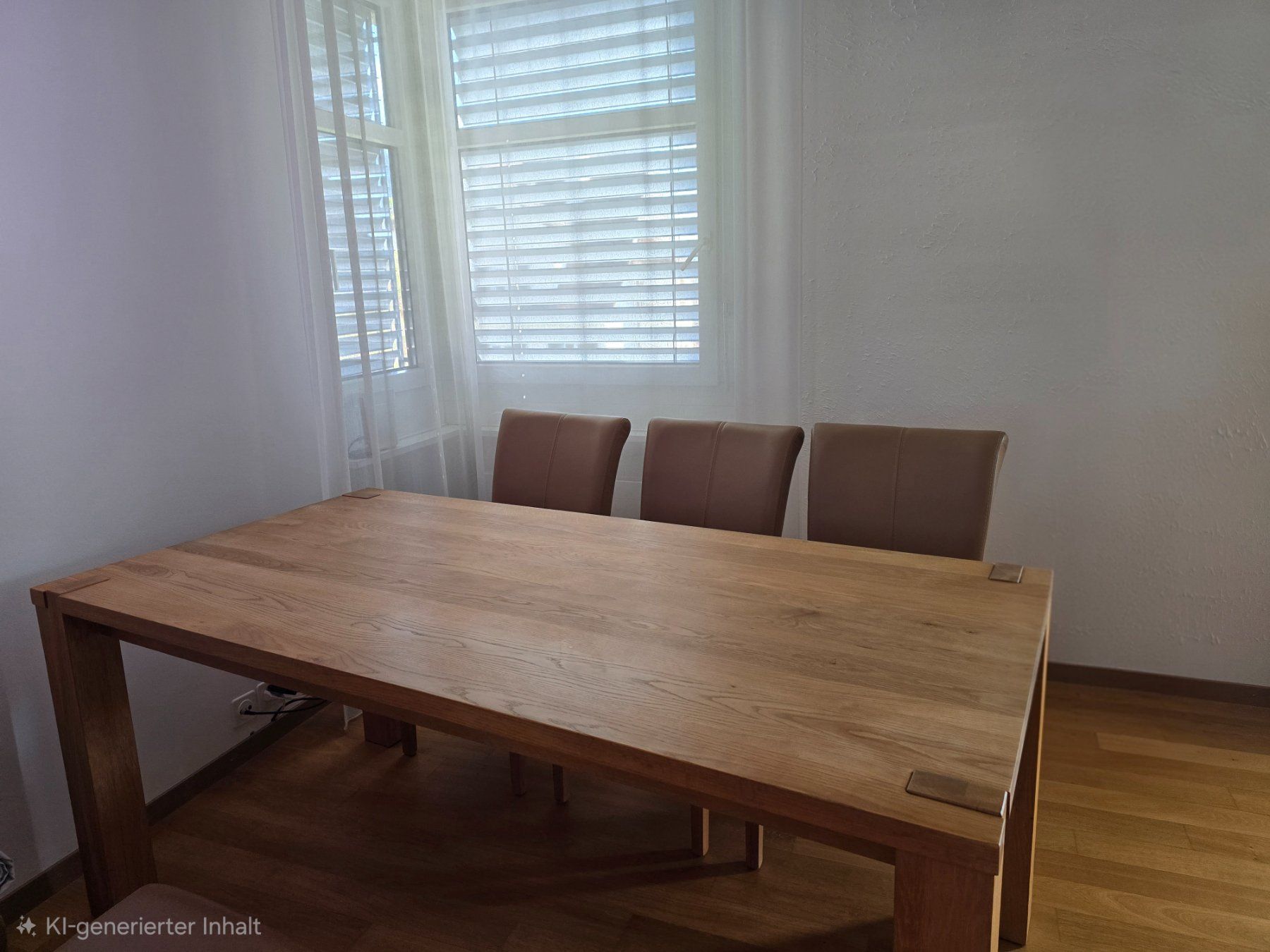Tavoli: Massiver Eichenolzesstisch, 160x90cm Top Zustand! – Usato da uster venduto da jovisd 5