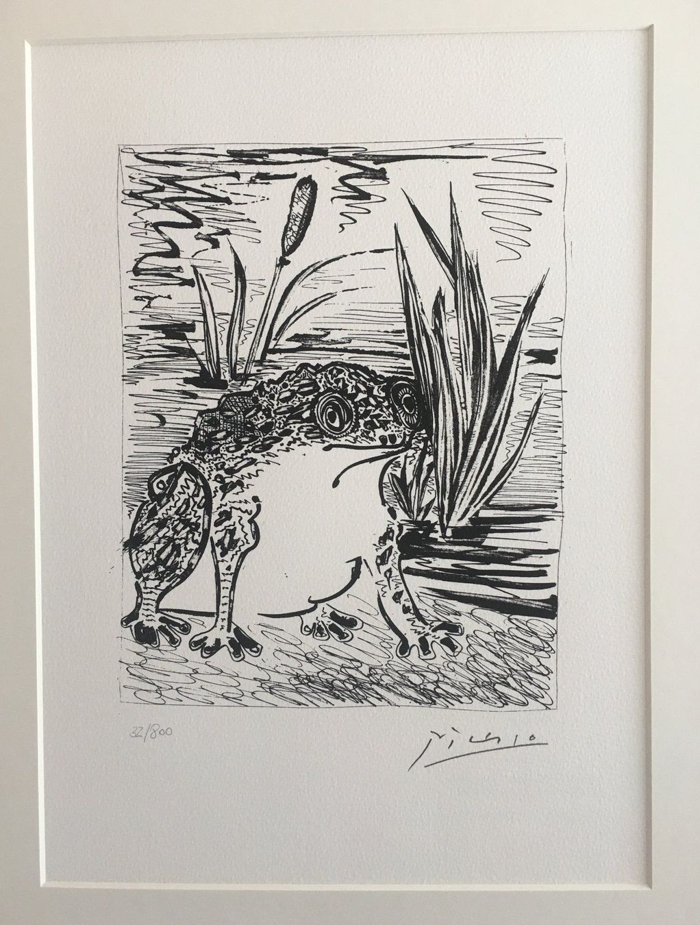 Grafica & Litografie: Pablo Picasso BUFFON ZYKLUS "Le Crapaud" – Usato da Nennigkofen venduto da Sommersonnen 3