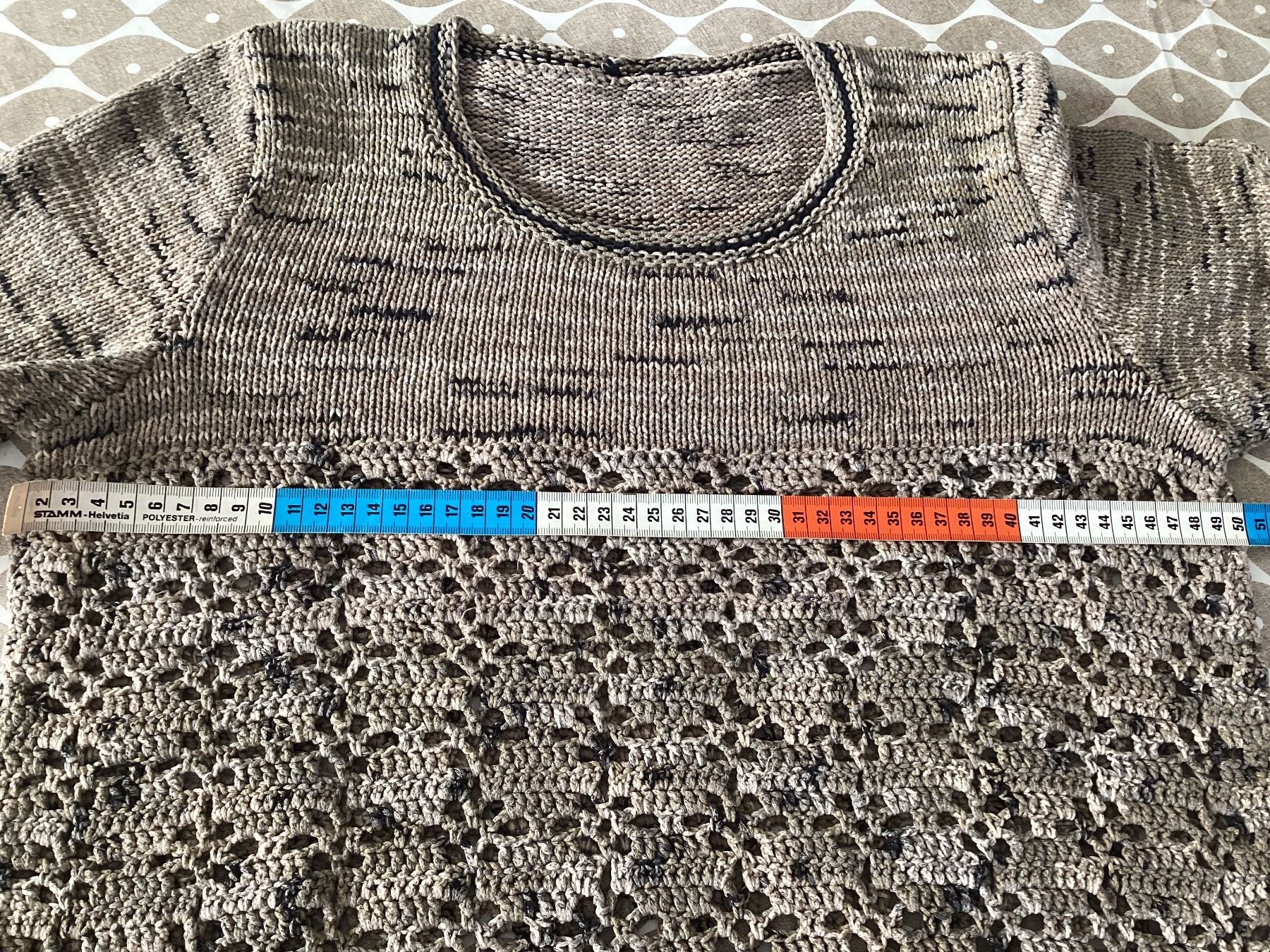 Pullover & Sweatshirts: Handgestrickter Baumwoll Pullover Gr.38 – Gebraucht aus Zürich von orella79 5
