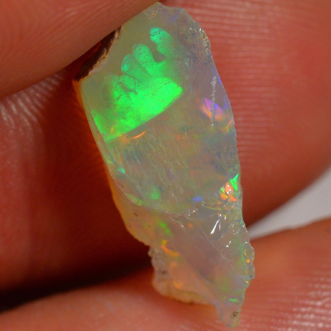 Edelsteine: 5.2 Karat - Roher Äthiopischer Welo Opal – Neu (gemäss Beschreibung) aus Rüti ZH von DeinOpal 3