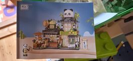 LOZ mini Panda Haus Bausteine Bauklötze (Lego immitat)