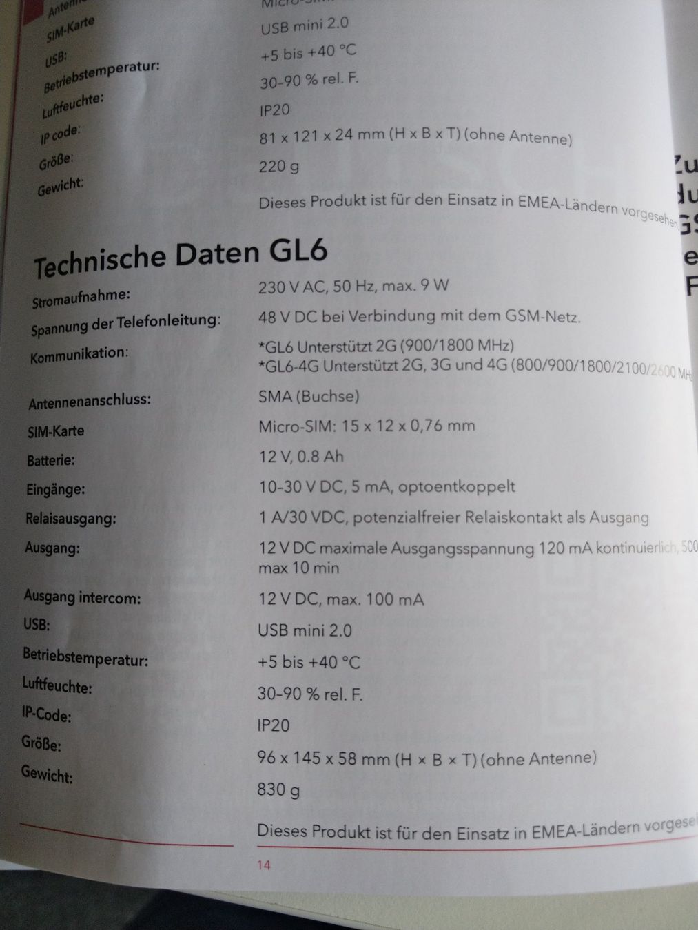 Telefone: SafeLine GL6-4G – Neu und originalverpackt aus Suhr von Trike01 5