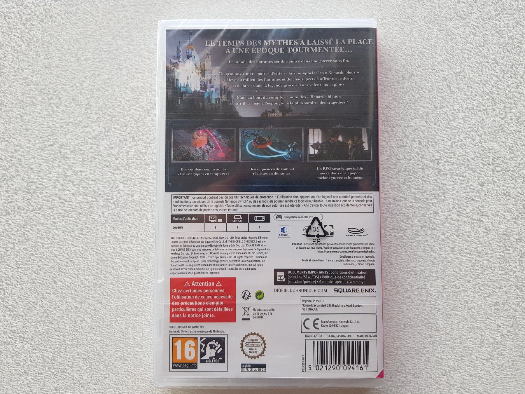 Nintendo Spiele: The Diofield Chronicle - Nintendo Switch (neu) – Neu und originalverpackt aus Bassersdorf von retrolab 1