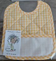 Bavoirs pour broder - fait main - article broderie